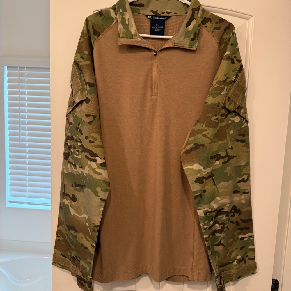 5.11 Tactical Camo and Tan Field Jacket